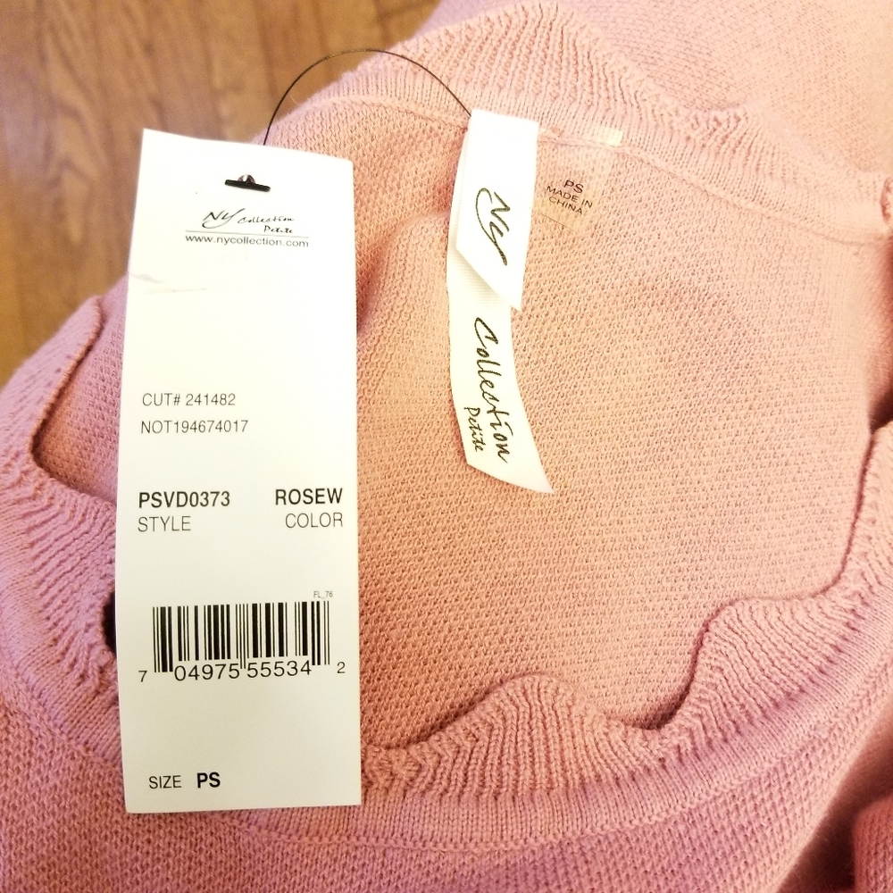 NY Collection

Petite Scalloped Sweater Dress PS - Picture 5 of 7